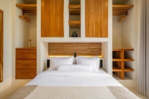 Deluxe Villa, Patio, Pool View | Egyptian cotton sheets, premium bedding, memory foam beds, free WiFi - MALA Villa Balangan (Jimbaran)