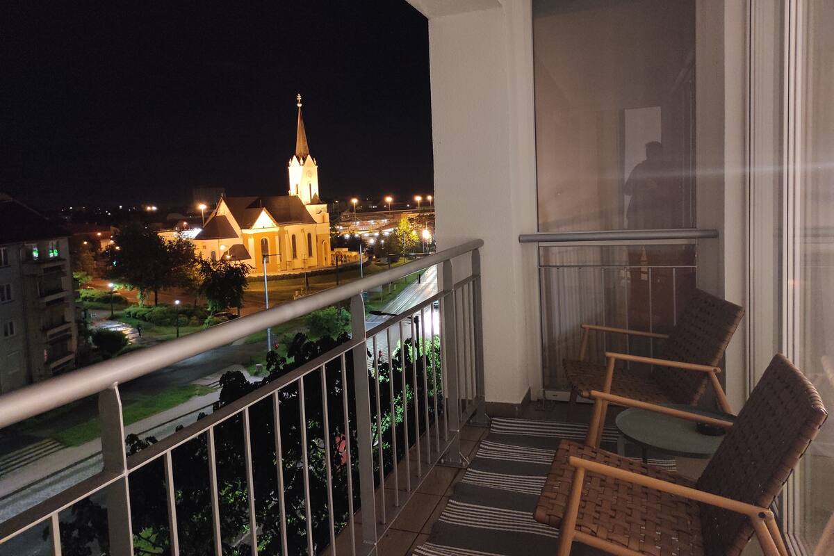 Deluxe-Apartment, Balkon | Terrasse/Patio