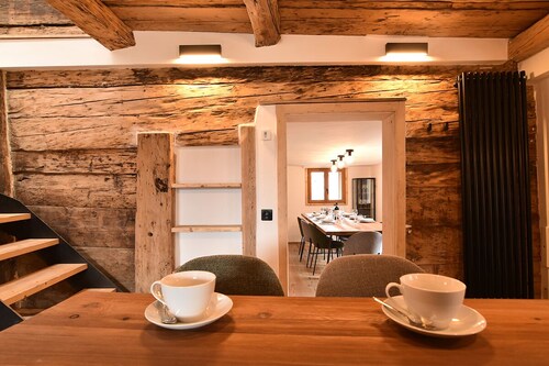 Tga Franzestg meeting of history and comfort in the alpine village of Riom