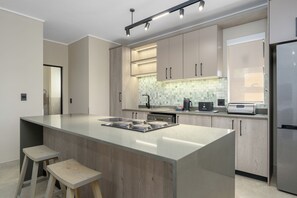 One Bedroom Lux Apartment with Balcony | 私人廚房