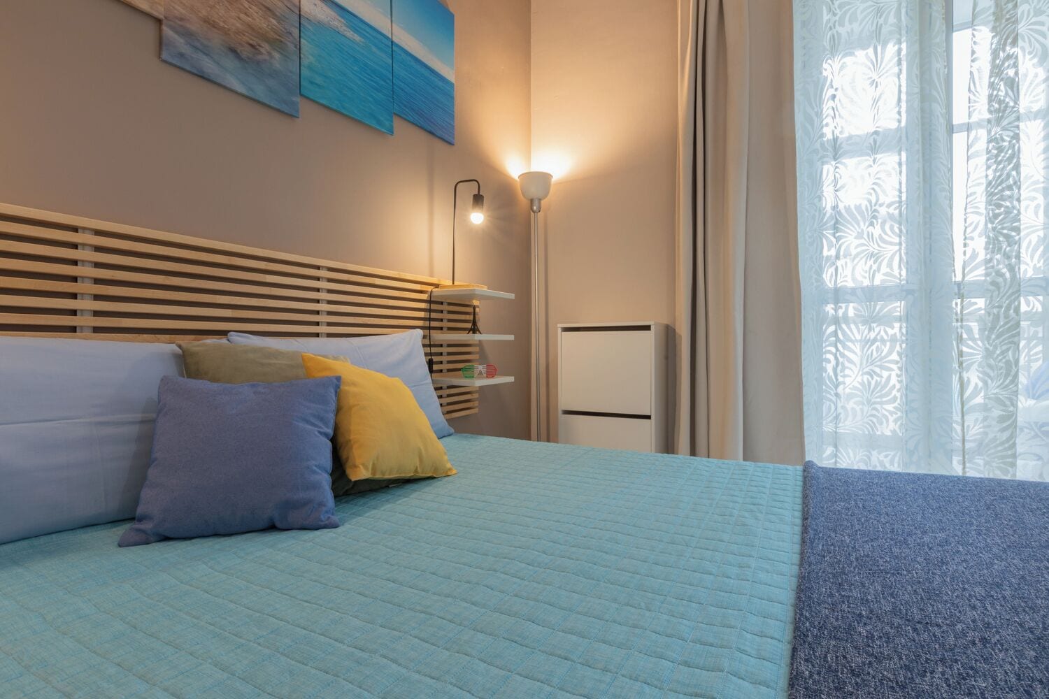 Apartemen Basic, balkon | Setrika/meja setrika dan Wi-Fi gratis