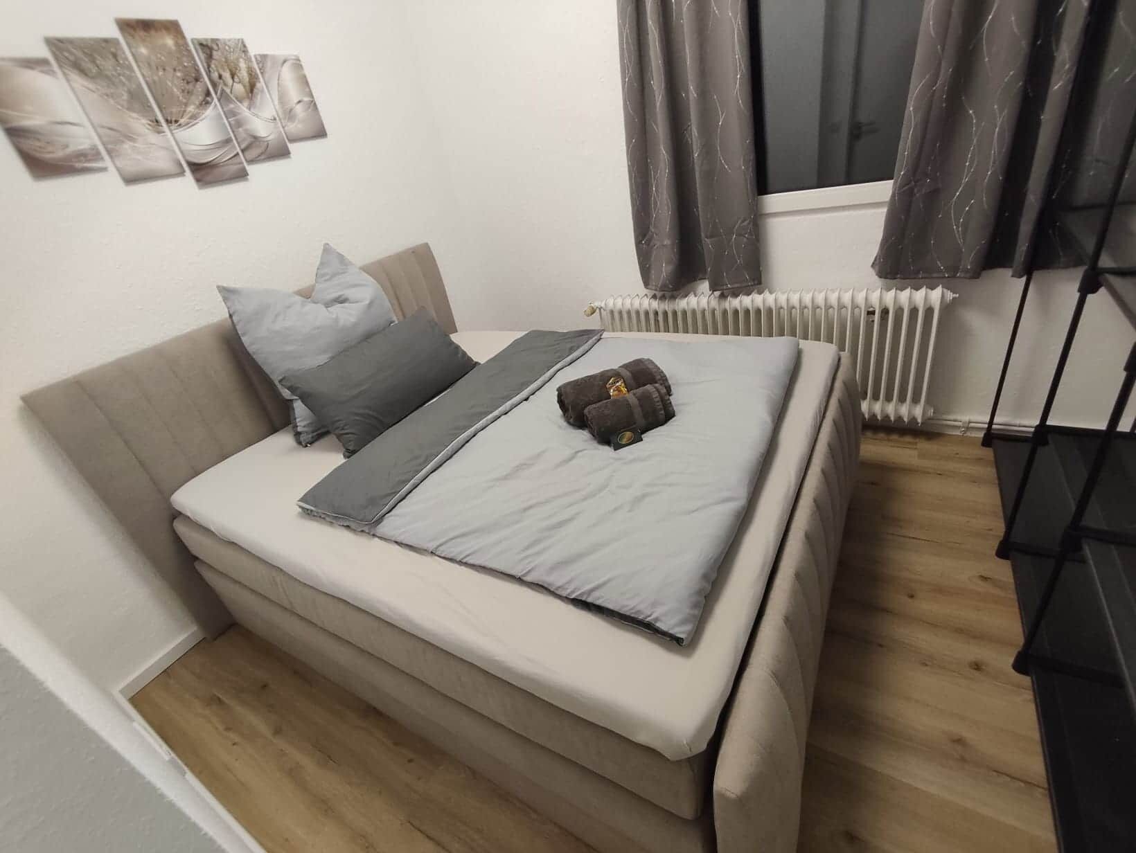 2 Schlafzimmer, Bügeleisen/Bügelbrett, kostenloses WLAN, Bettwäsche