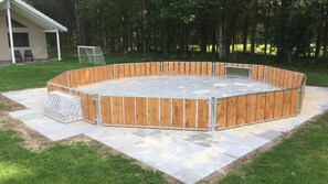 Tina de hidromasaje al aire libre