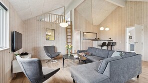 Fireplace, foosball, table tennis - VillaVilla 404 - Hostrup Strand, Limfjorden (Spøttrup)