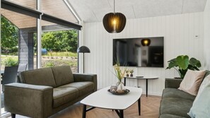 TV, video game console, table football, ping pong