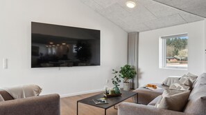 TV, video-game console, foosball, table tennis