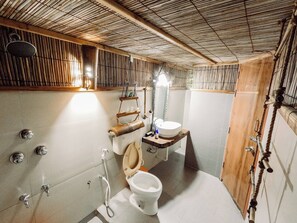 Gratis toiletartikelen, handdoeken, zeep, shampoo