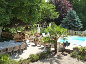 Pool - Guest rooms with pool and parking near Sologne (Tavers)