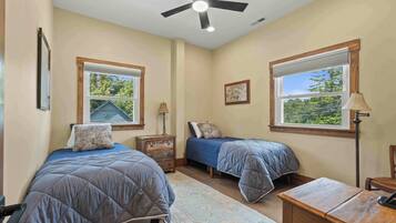 2 間睡房、熨斗/熨衫板、Wi-Fi、床單