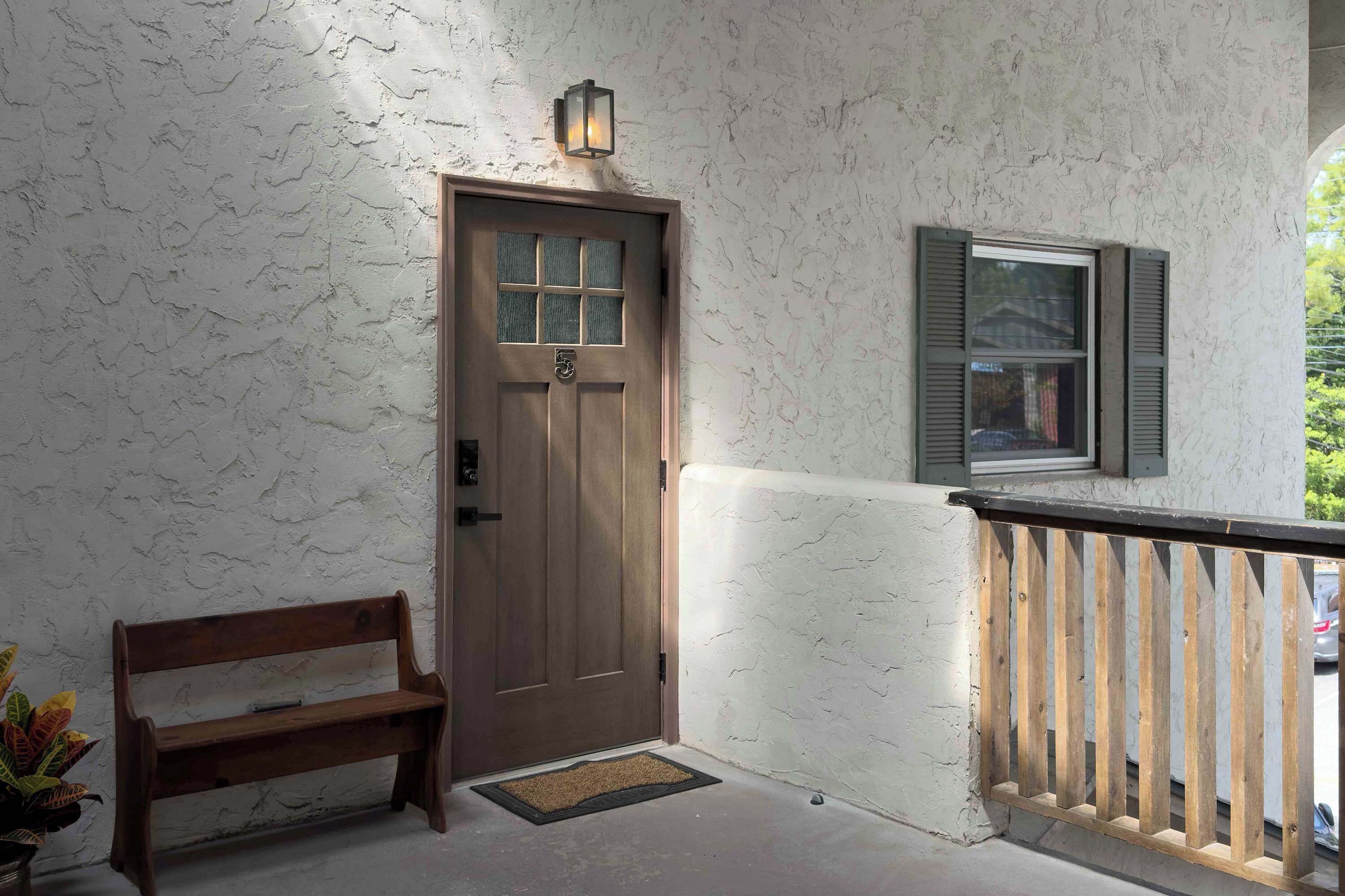 Enceinte de l’hébergement