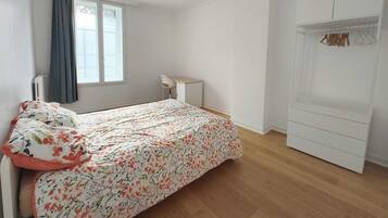 6 chambres, bureau, Wi-Fi gratuit, draps fournis