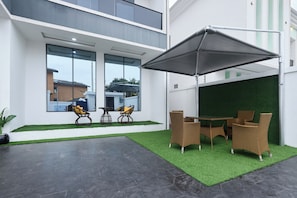 Fachada del alojamiento