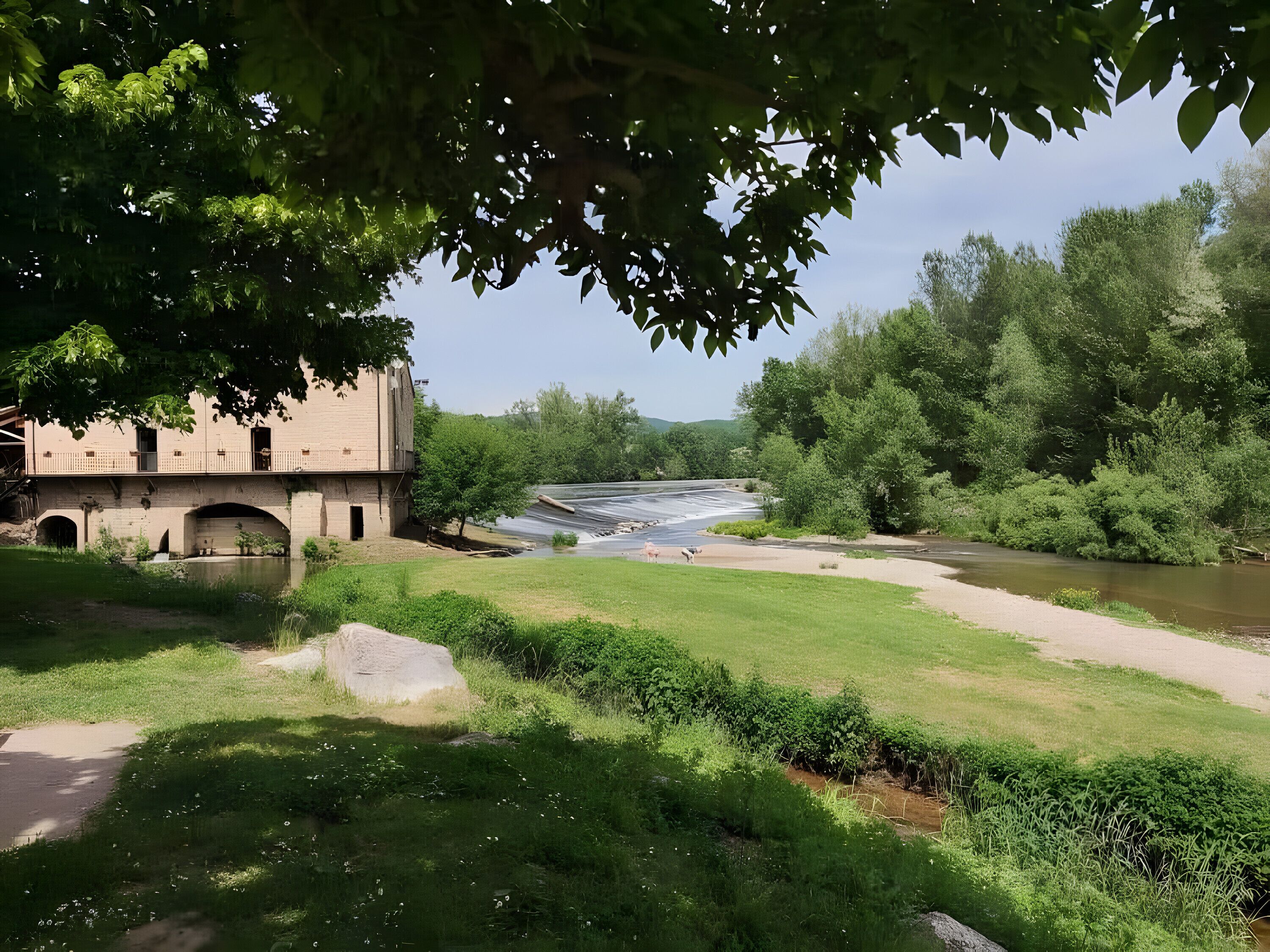 Enceinte de l’hébergement