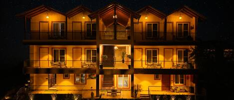 Front of property – evening/night