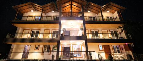 Façade de l’hébergement