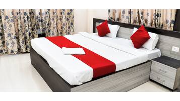 Doppia Premium, aria condizionata | Biancheria da letto ipoallergenica, una cassaforte in camera