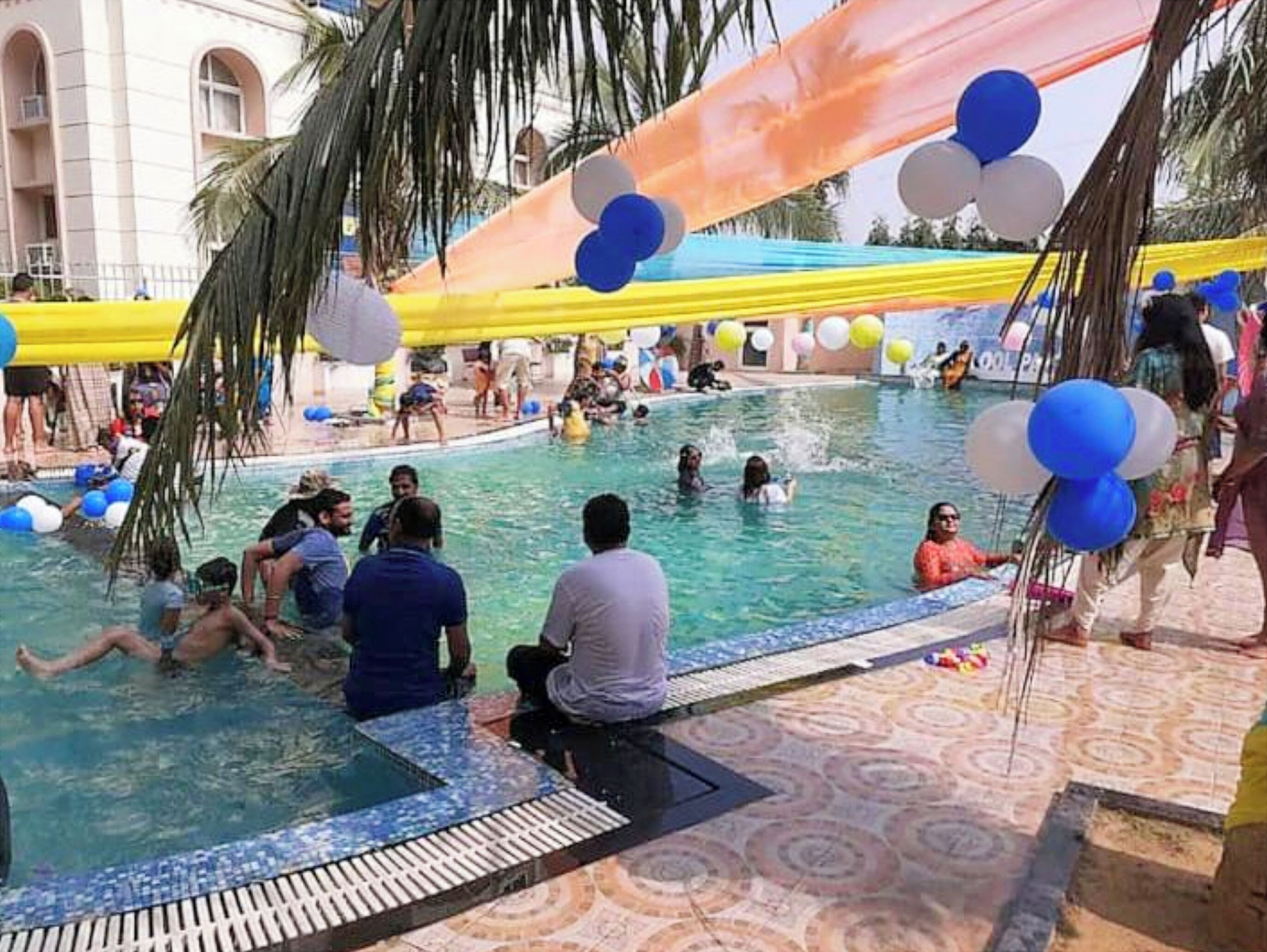 On the beach, white sand