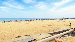Plage, sable blanc