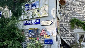 Enceinte de l’hébergement