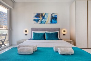 2 bedrooms, iron/ironing board