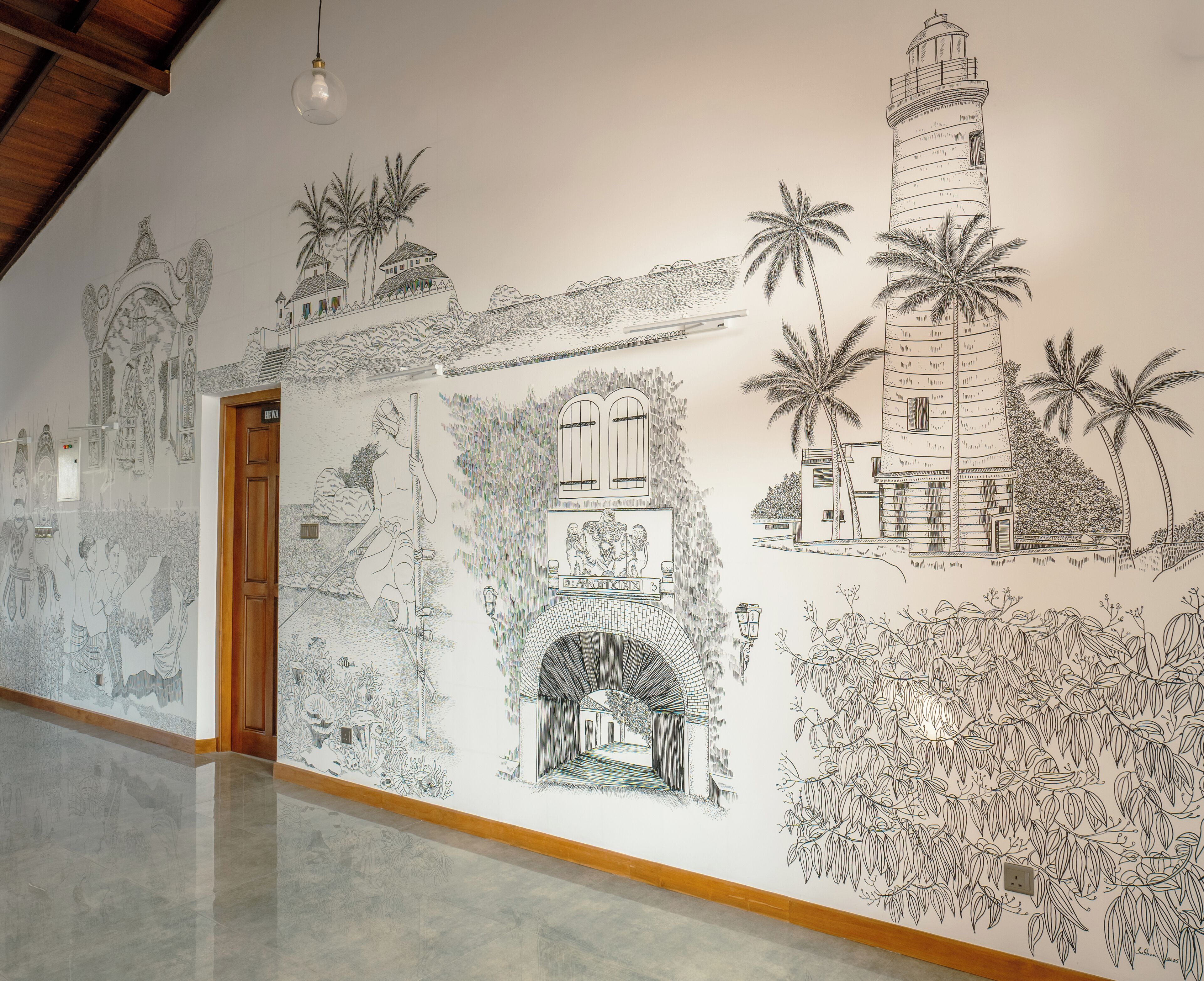 Pintu masuk interior