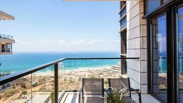 Family Apartment, Beach View | Terrace/patio