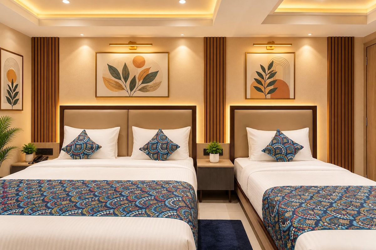 Triple Room | Down comforters, WiFi (free), bed sheets