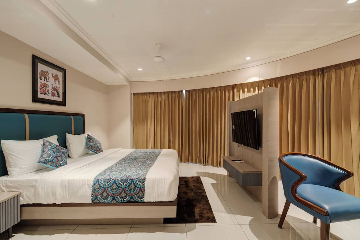 Habitación de lujo, 1 cama de matrimonio grande | Wifi gratis