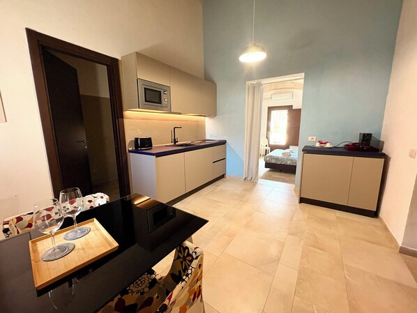 1 bedroom, iron/ironing board, WiFi, bed sheets - Torre Dantona-bedroom apartment with small beam (sq. m. 37) (Marina di Modica)