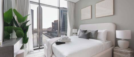 1 bedroom, desk, iron/ironing board, WiFi