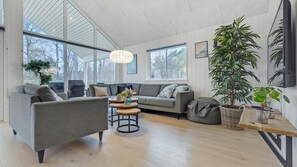 Fireplace, foosball, table tennis