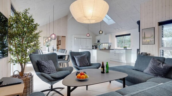 Fireplace, table football, ping pong