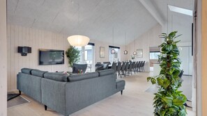 Fireplace, foosball, table tennis