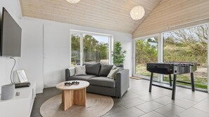 Fireplace, table tennis