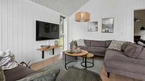 TV, fireplace, foosball, table tennis