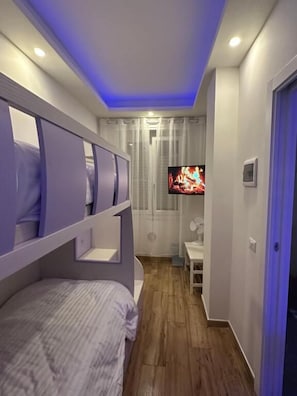Quarto duplo urbano, 1 quarto | Roupas de cama antialérgicas, Wi-Fi de cortesia