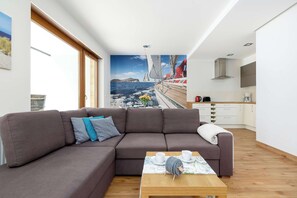 TV - Sienkiewicza 27C | Świnoujście | Seaside Apartment | Terrace (Świnoujście)