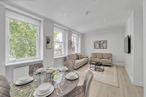 Appartement Supérieur, terrasse | Coin séjour