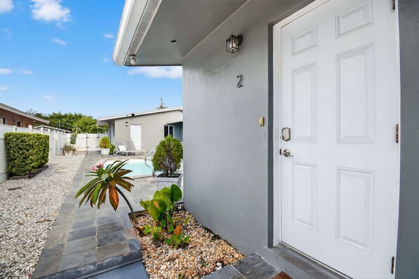 Enceinte de l’hébergement