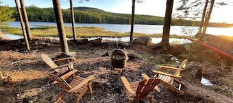 Rustic and Stylish Cabin on Stunning Serene Pond