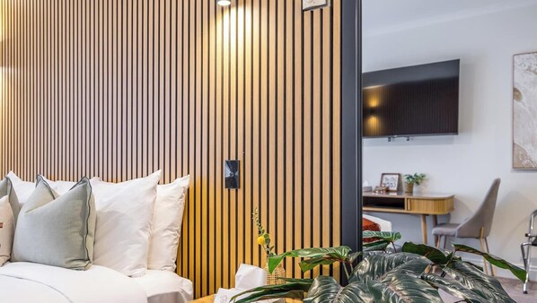 1 chambre, fer et planche à repasser, Wi-Fi, draps fournis