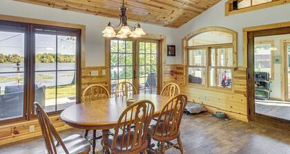 'long Lake Lodge' w/ Watercrafts & Fire Pits