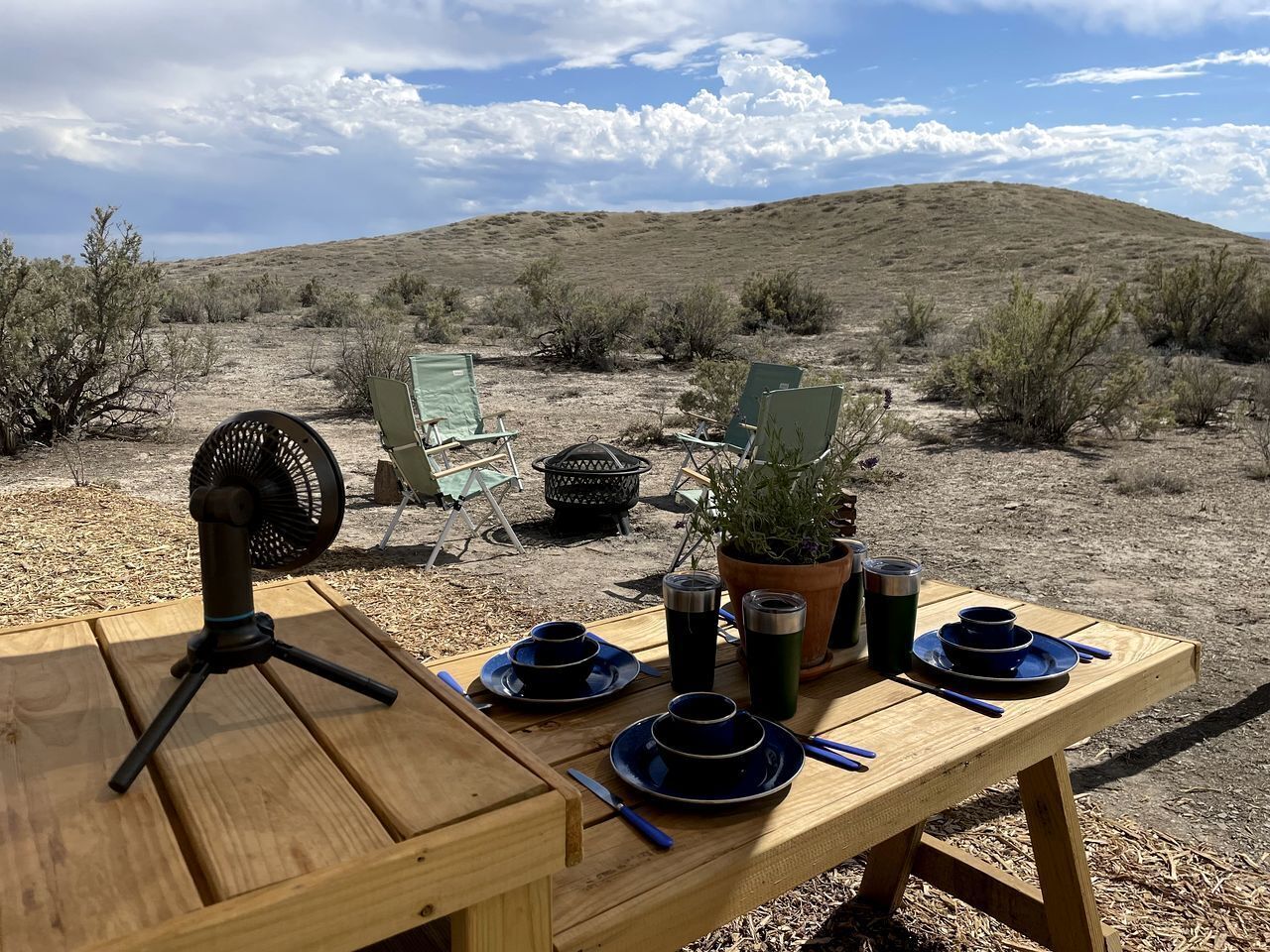 Enceinte de l’hébergement