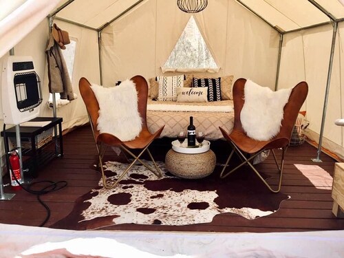 Serene Glamping Tent Incredible to Relax and Disconnect in Delta, Colorado