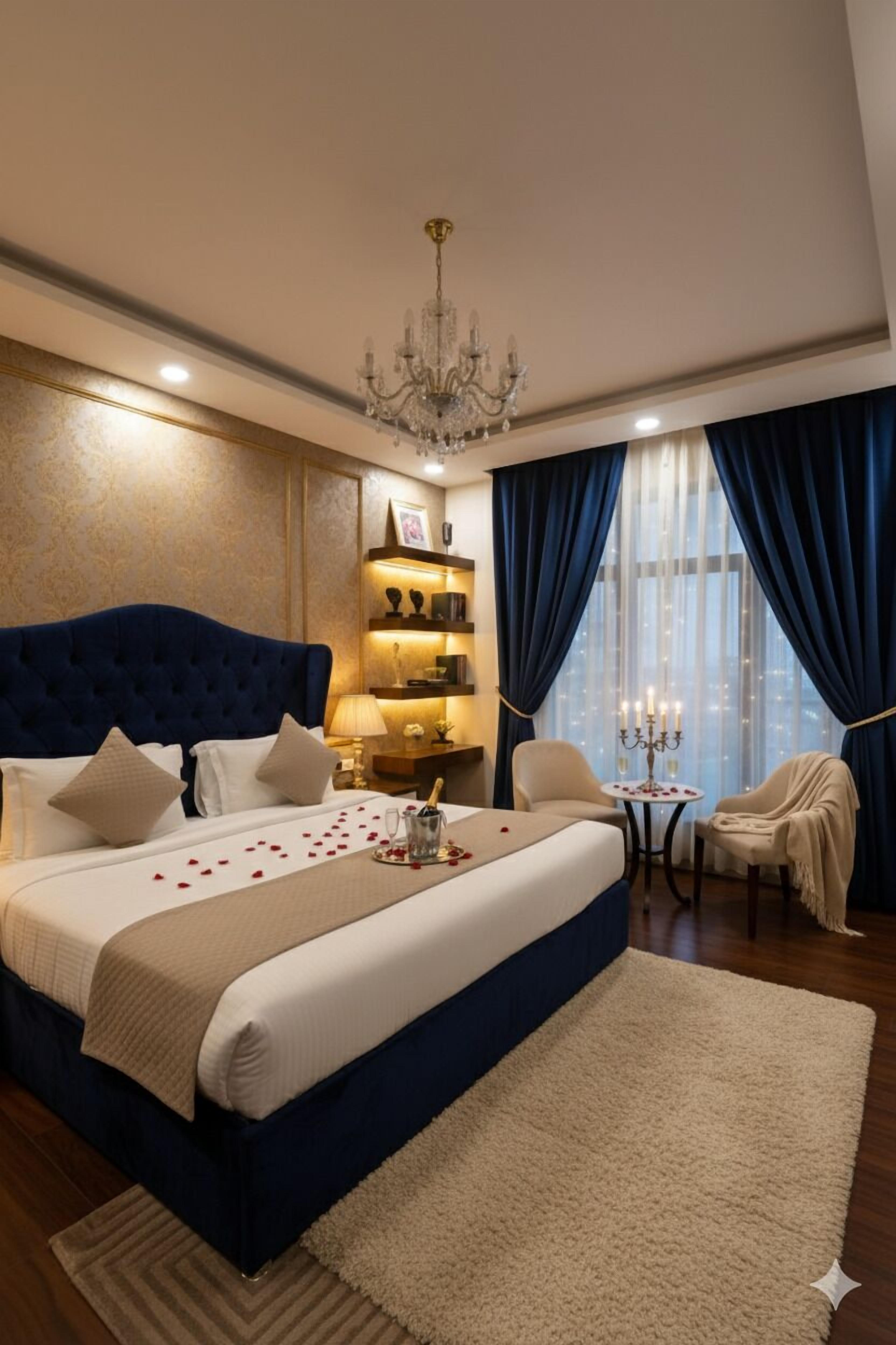 Deluxe Double Room, 1 King Bed, City View