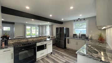 Microwave, oven, stovetop