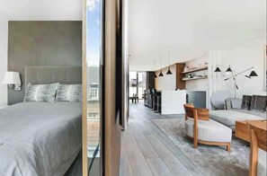 1 bedroom, iron/ironing board, travel cot, WiFi