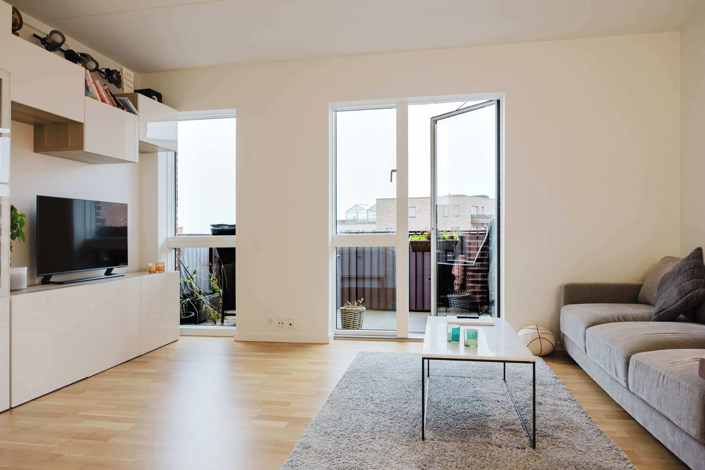 Televisie en een kantoor