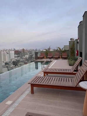 Una piscina climatizada