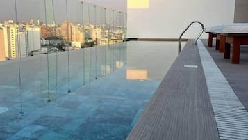 Una piscina climatizada